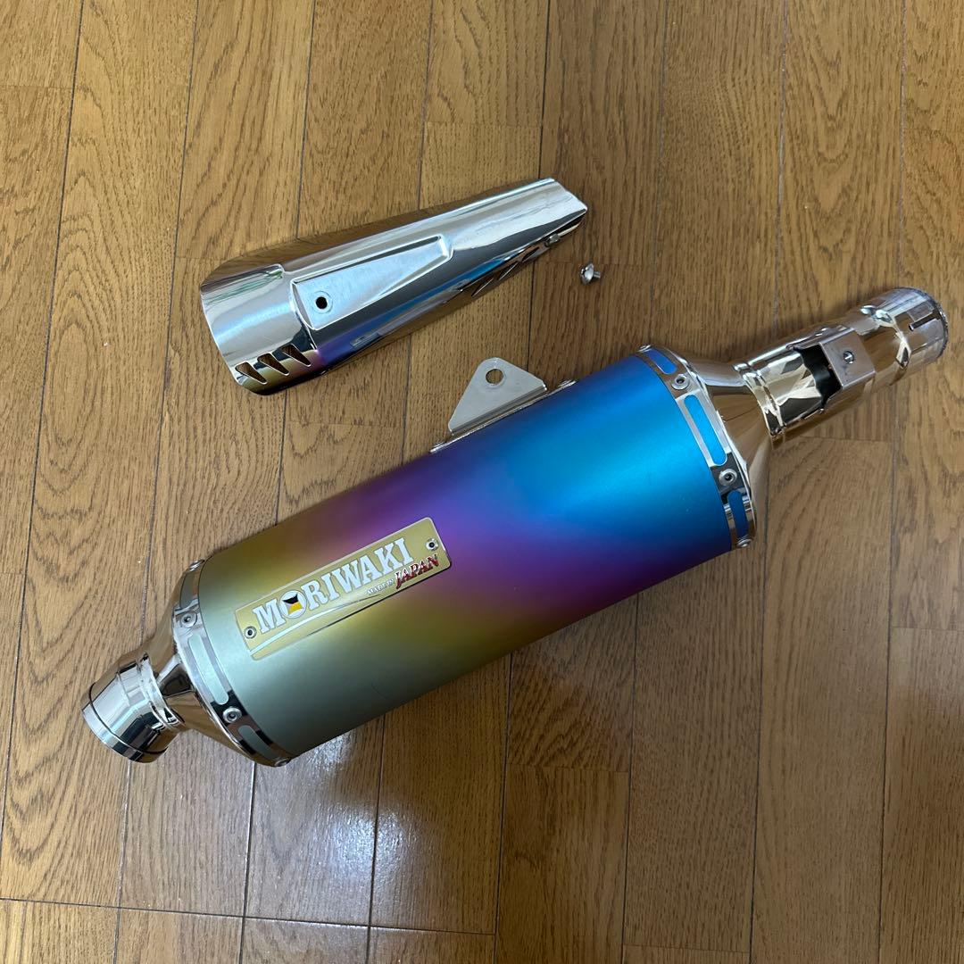 ニンジャ、Z250用モリワキ スリップオンマフラー