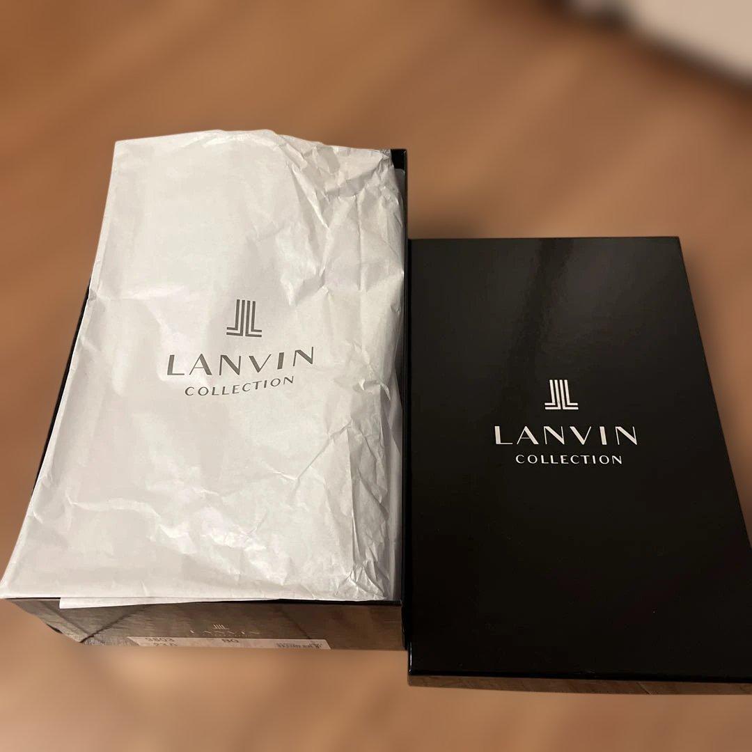 LANVIN コレクションベージュ スリッポンスニーカー
