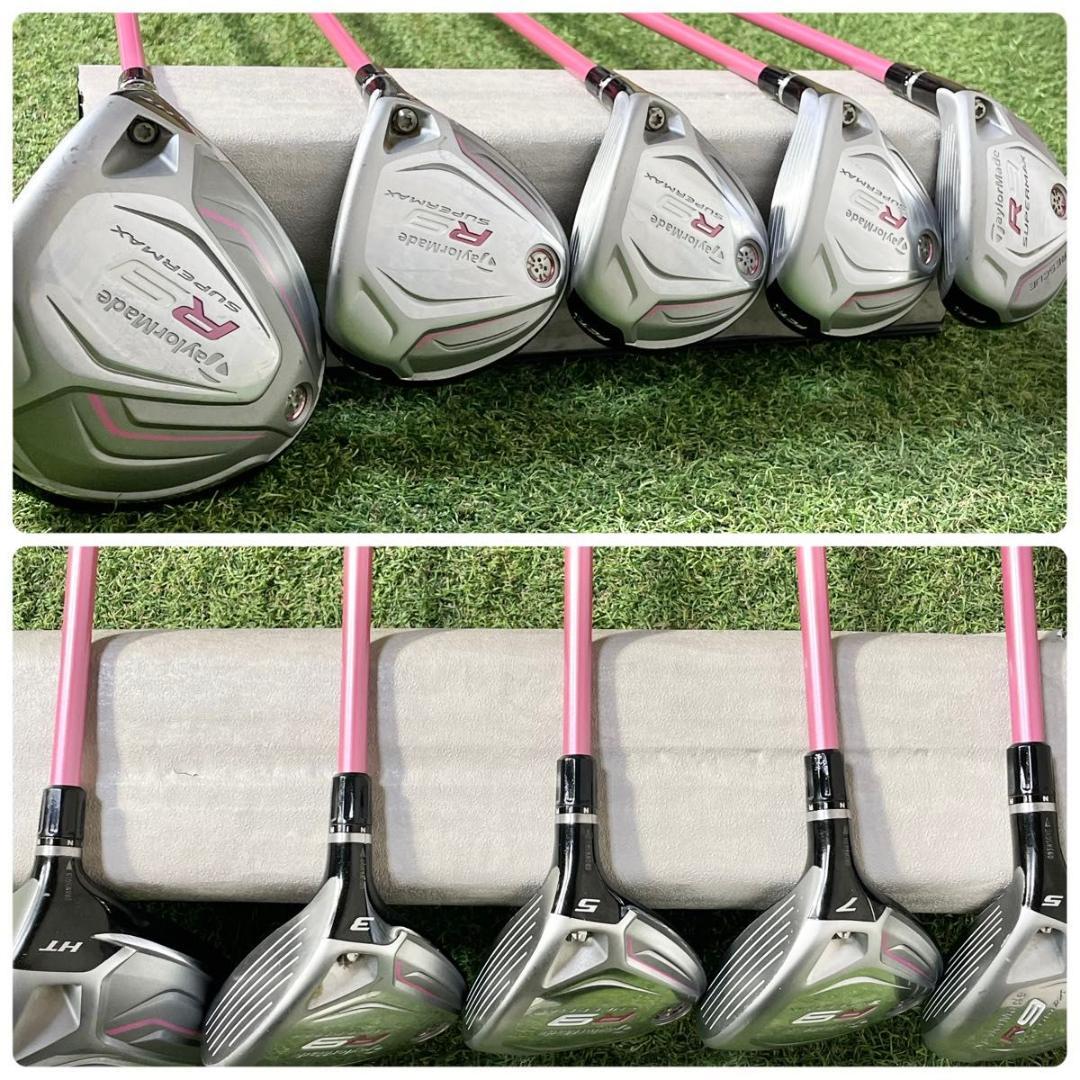 【バッグ新品】テーラーメイド R9 ゴルフクラブセット 超豪華13本 L 右利き