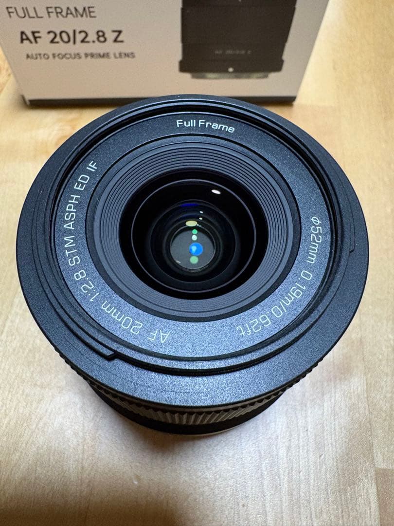 VILTROX AF 20/2.8 Z 単焦点レンズ　ビルトロックス