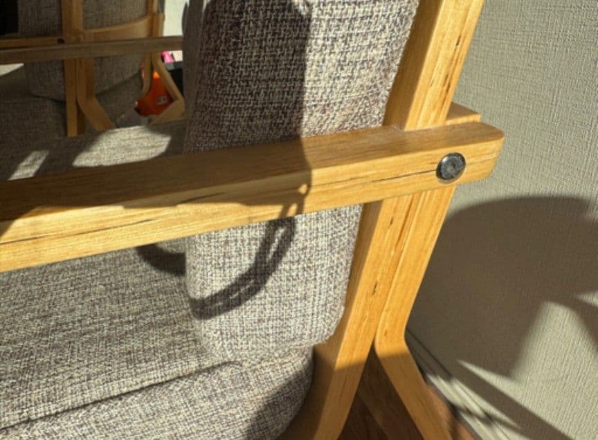 ひ*り様 無印良品 リビングでもダイニングでもつかえるチェア①