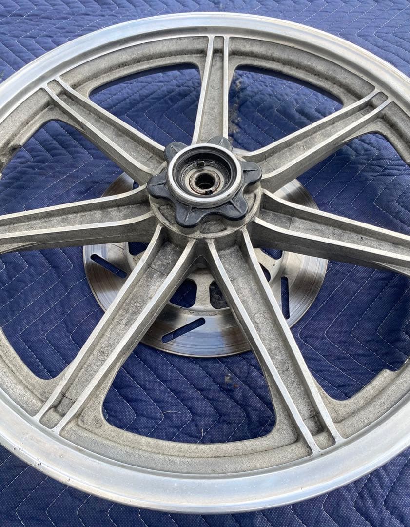 レア　初期型　19インチ　SR400 SR500 キャストホイール　大八キャスト