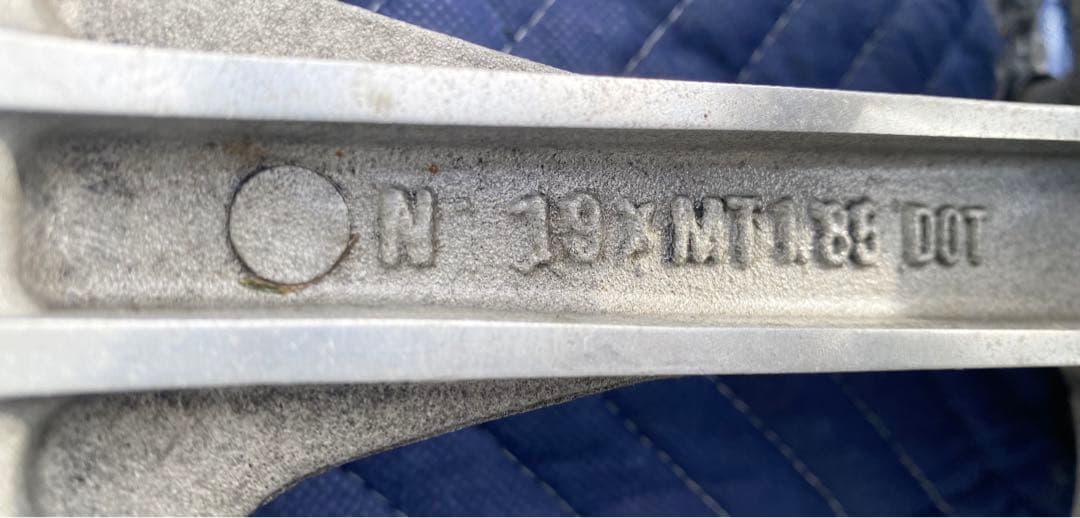 レア　初期型　19インチ　SR400 SR500 キャストホイール　大八キャスト