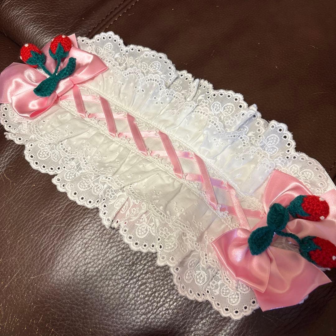 Decoration Strawberryヘッドドレス　シロ