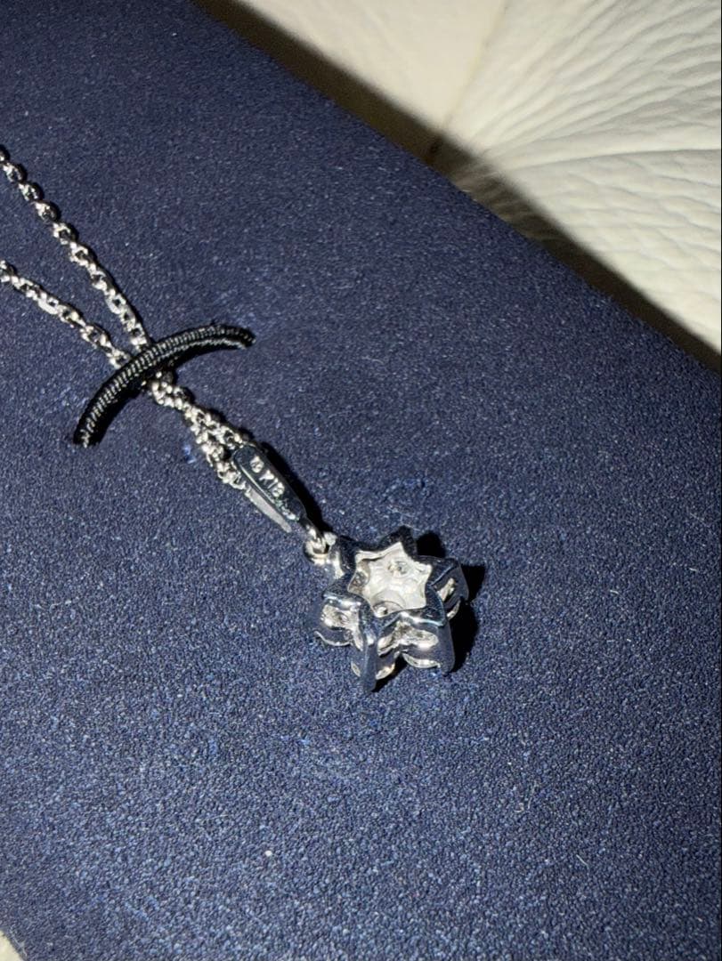 MIKIMOTO シルバー925 花モチーフネックレス