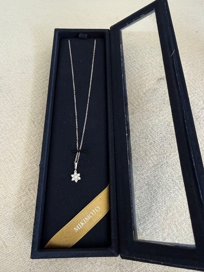 MIKIMOTO シルバー925 花モチーフネックレス