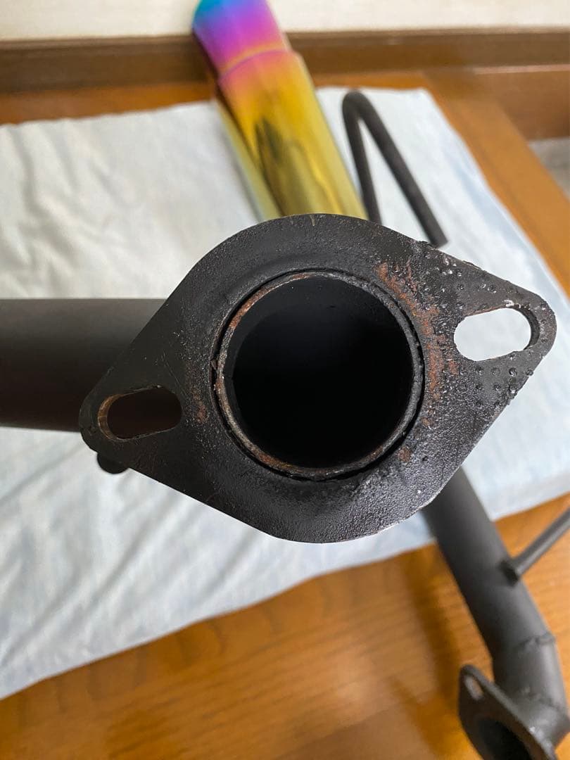 スバルWRX S4 砲弾ストレートマフラー