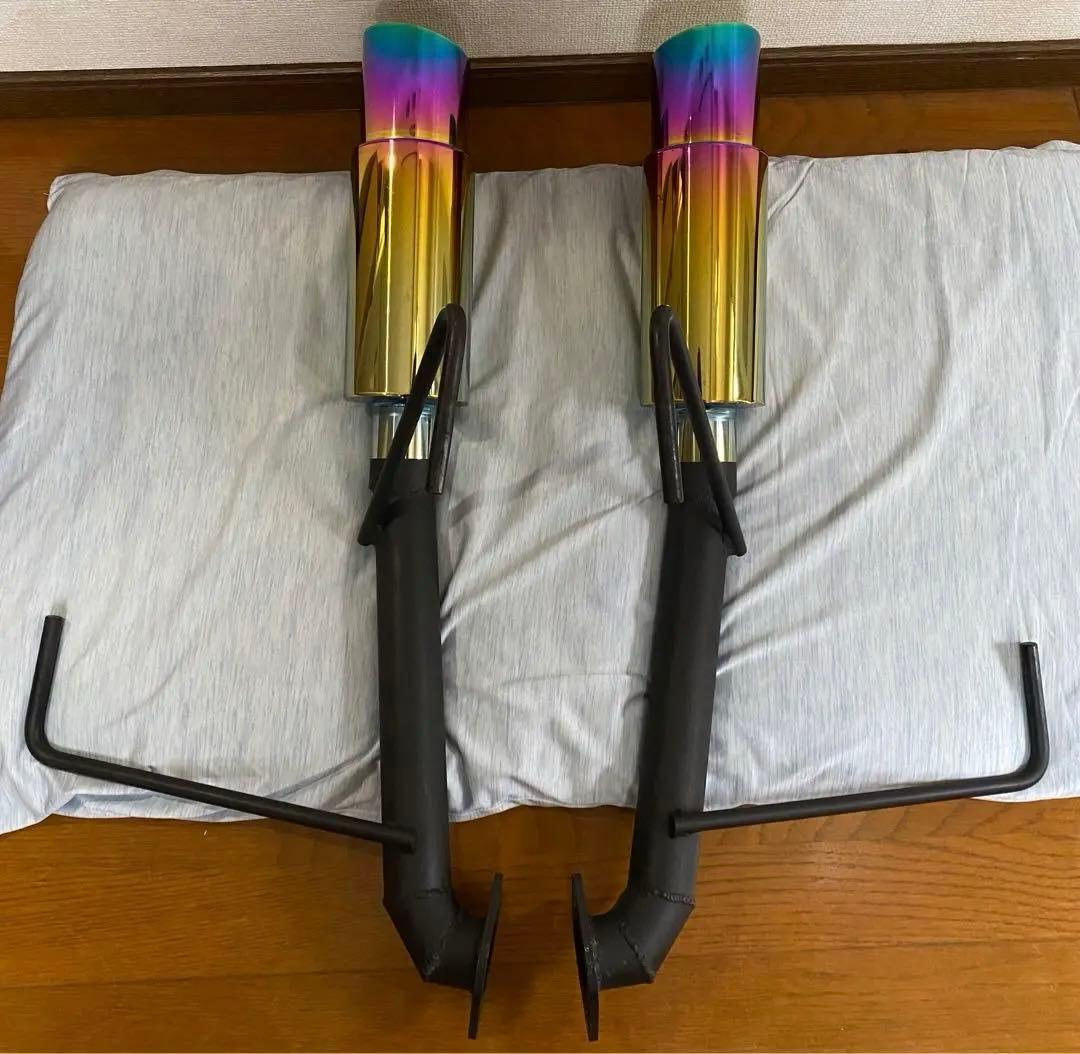 スバルWRX S4 砲弾ストレートマフラー