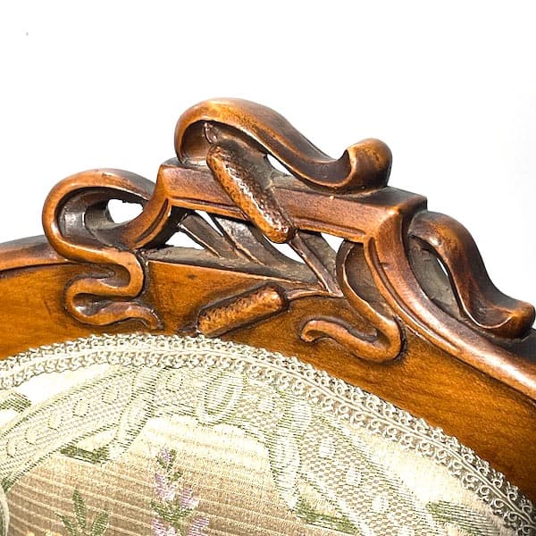 フランスアンティーク　ダイニングチェア　飾り椅子　ドレッサーチェア