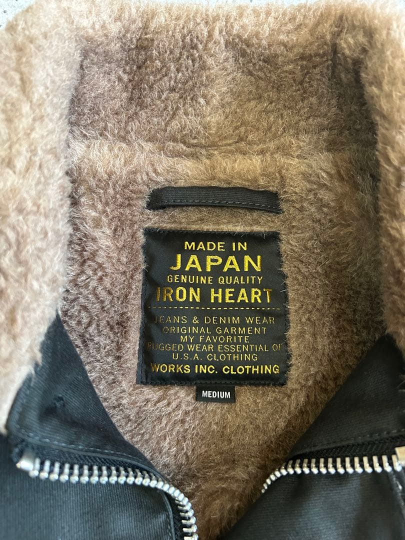 アイアンハート N1デッキジャケット サイズ：ミディアム