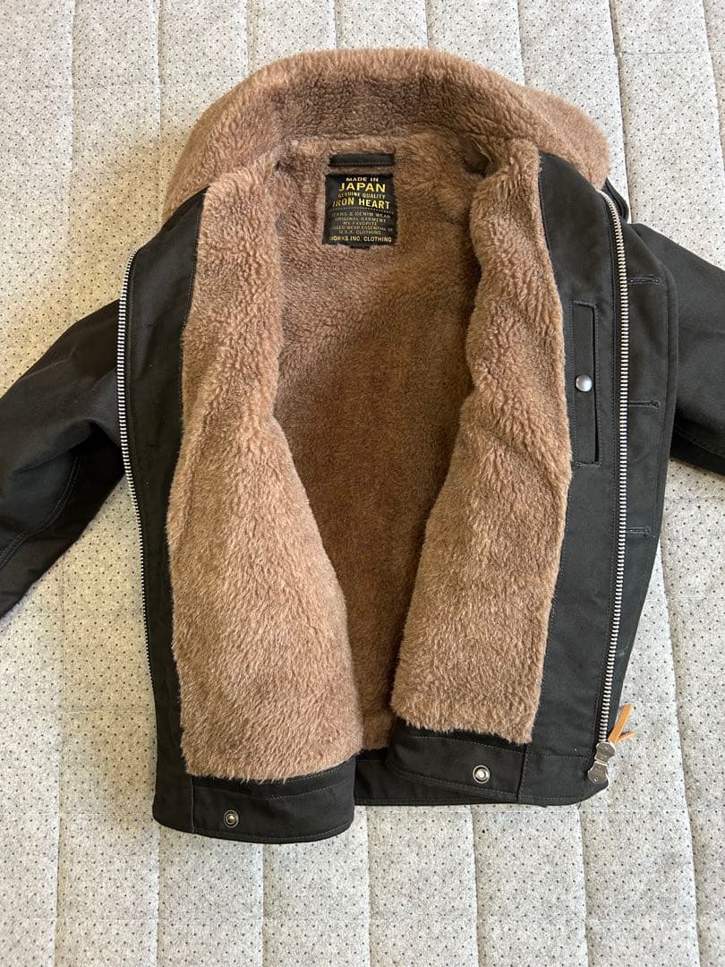 アイアンハート N1デッキジャケット サイズ：ミディアム