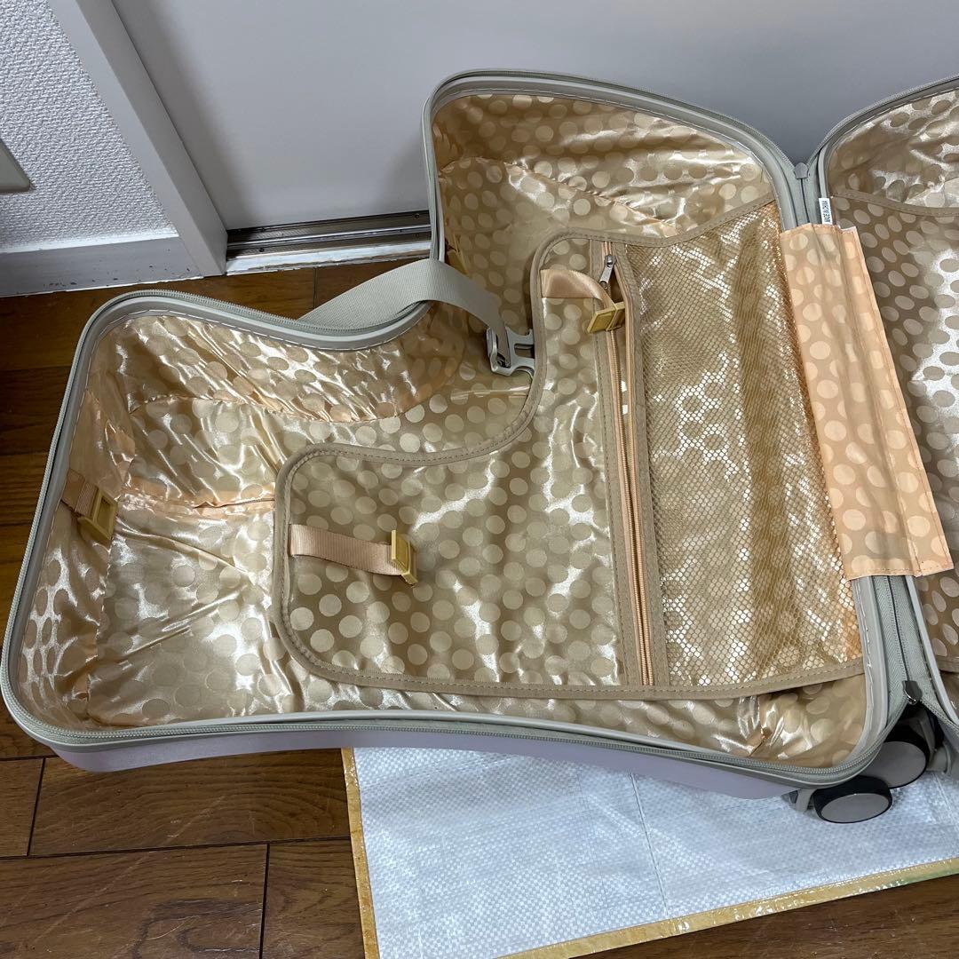 NORICCO ノリッコ 子どもが乗れる キャリーケースM 　パステルピンク