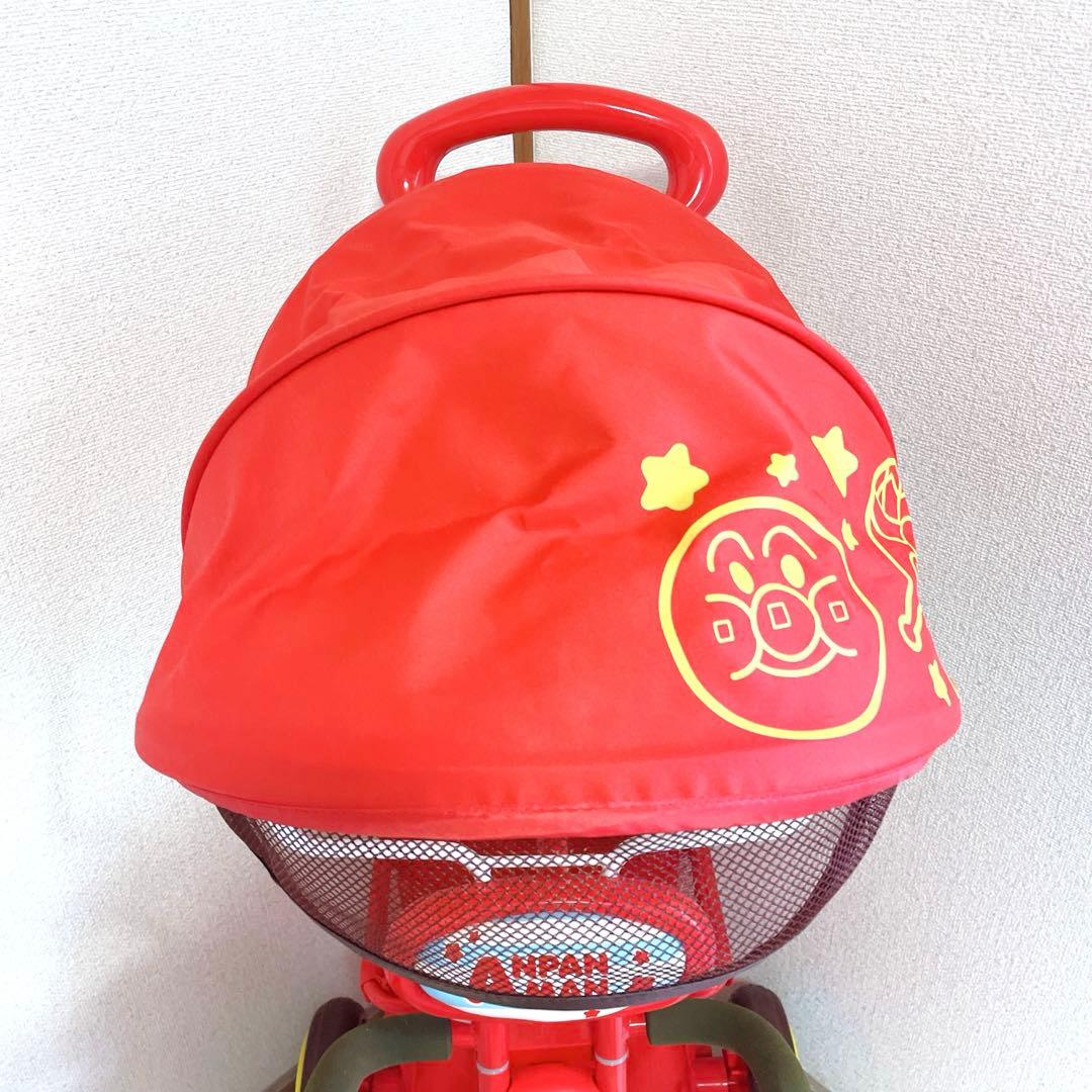 美品 エム・アンド・エム それいけ！アンパンマン デラックスII 三輪車 レッド