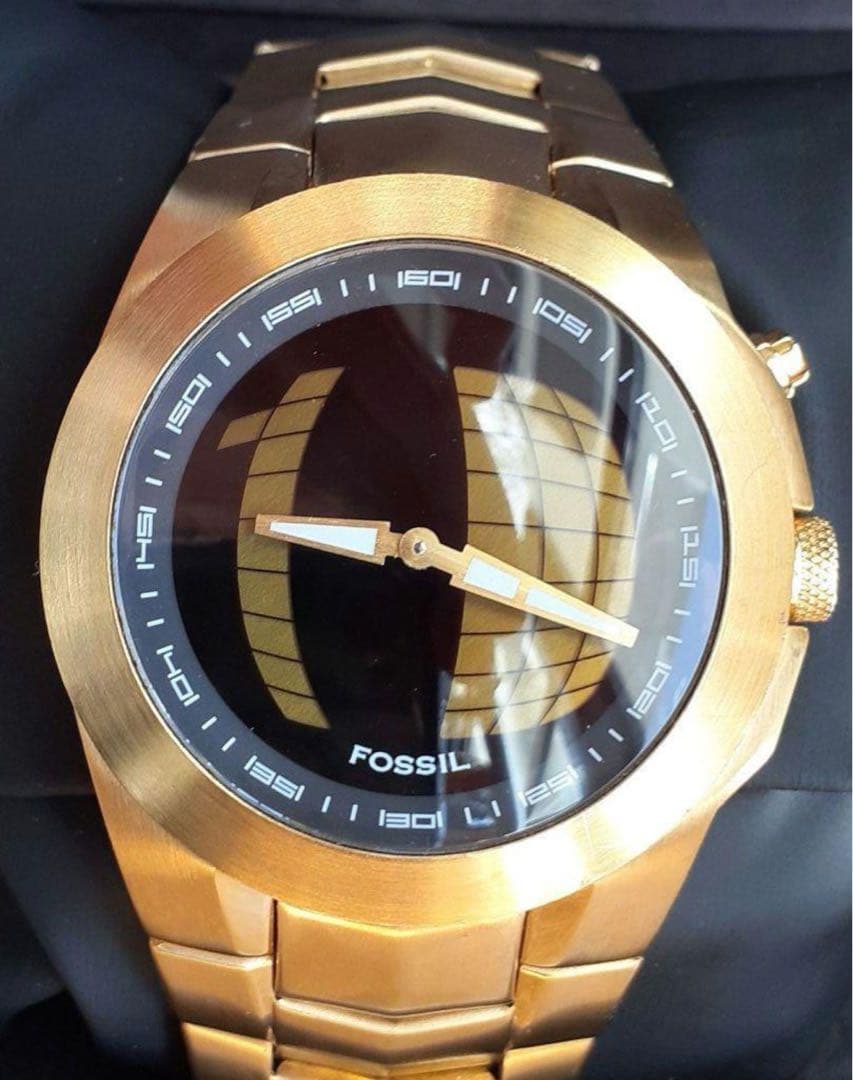 フォッシル FOSSIL BIG TIC ゴールド 腕時計 44mmメンズ