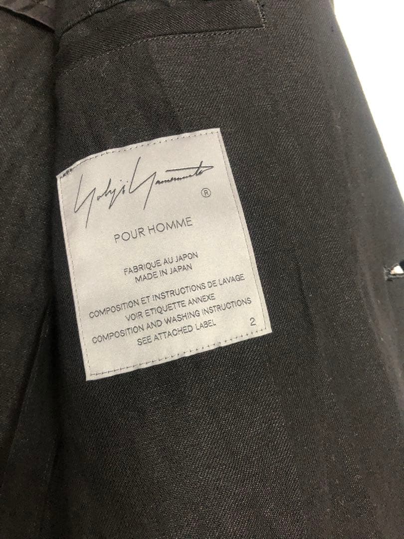 (上下販売)＊当時受注生産のみ＊世界3着Yohjiyamamoto 22ss