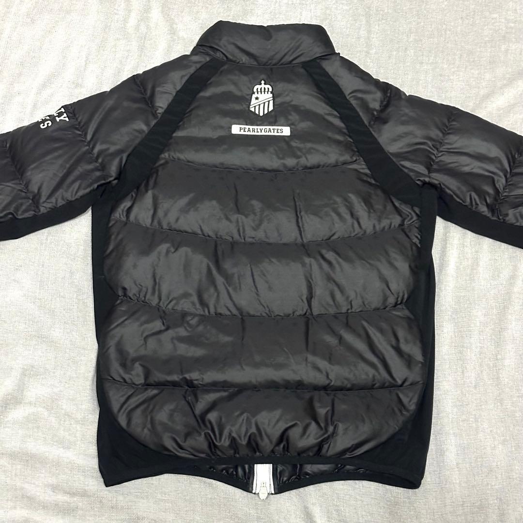 PEARLY GATES パーリーゲイツ ダウンジャケット 星地模様 ワッペン