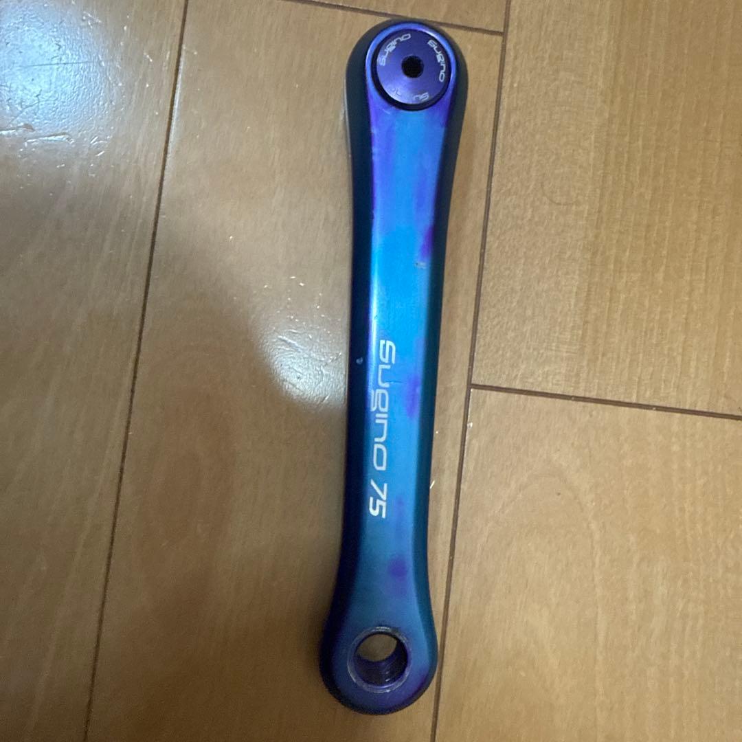 MASH X Sugino 75 Purple/Blue クランク　BBセット