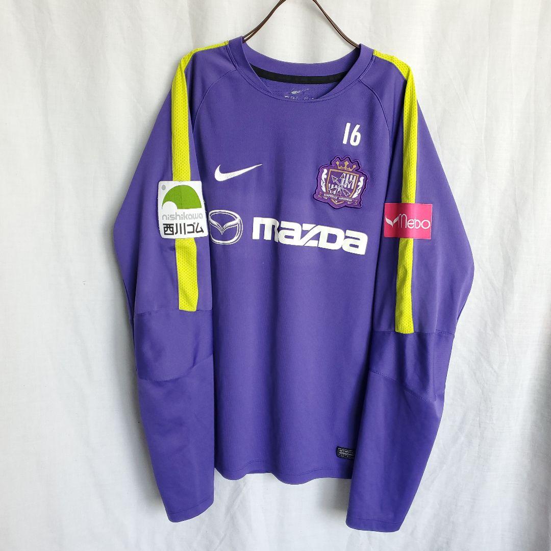 希少 サンフレッチェ広島 ウェア Jリーグ パープル 紫 長袖 ユニフォーム
