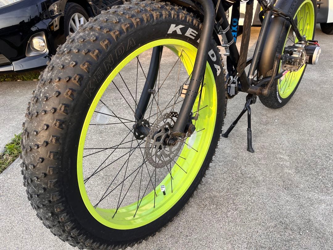 直接引き取り限定　BRONX ファットバイク　ケンダ　電動自転車