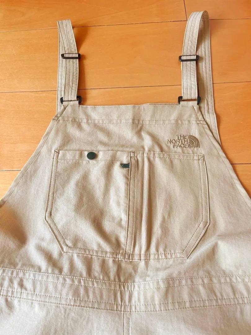 ノースフェイス　　ビーフリーオーバーオール　Ｌ美品　夏
