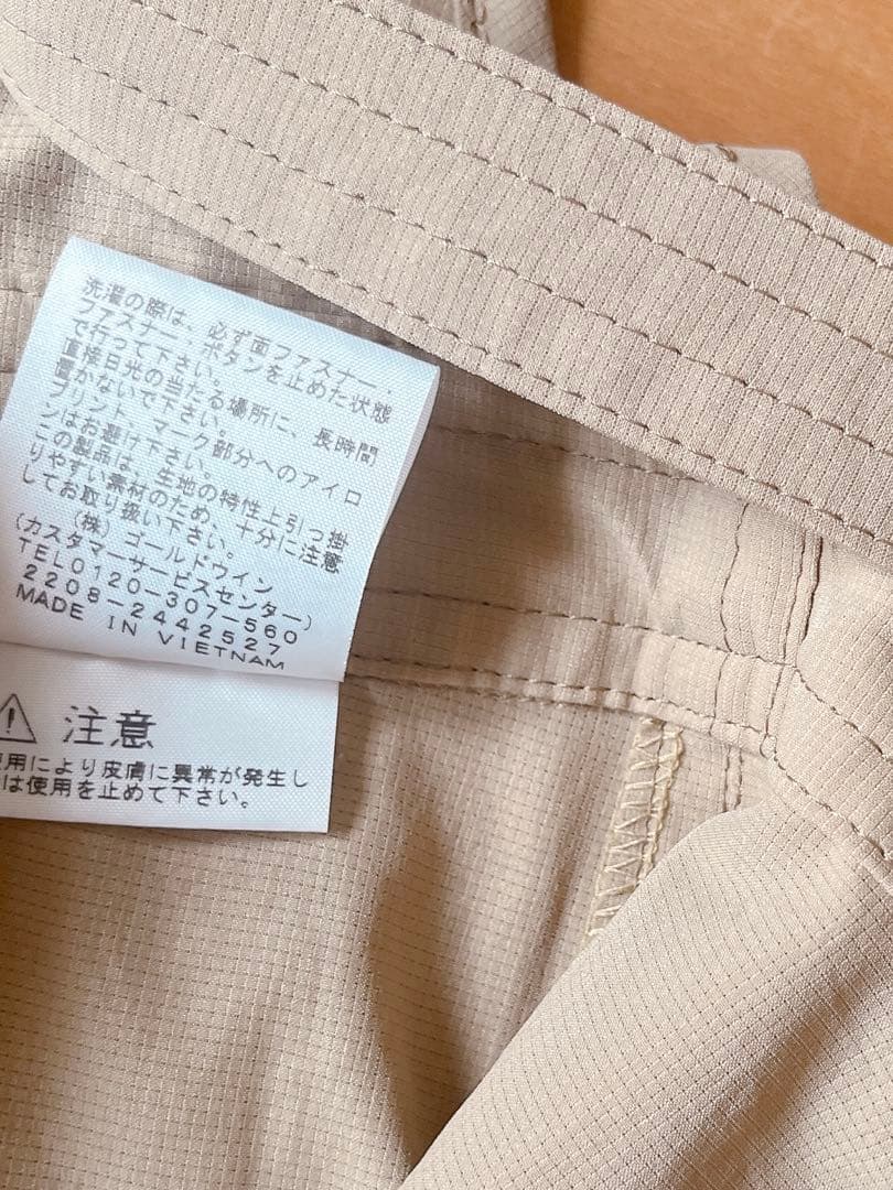 ノースフェイス　　ビーフリーオーバーオール　Ｌ美品　夏