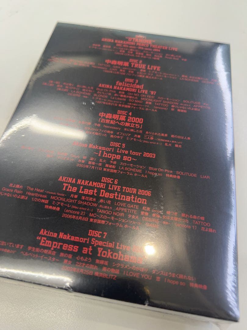 中森明菜/中森明菜 1994-2009 THE LIVE DVD COMPLE…