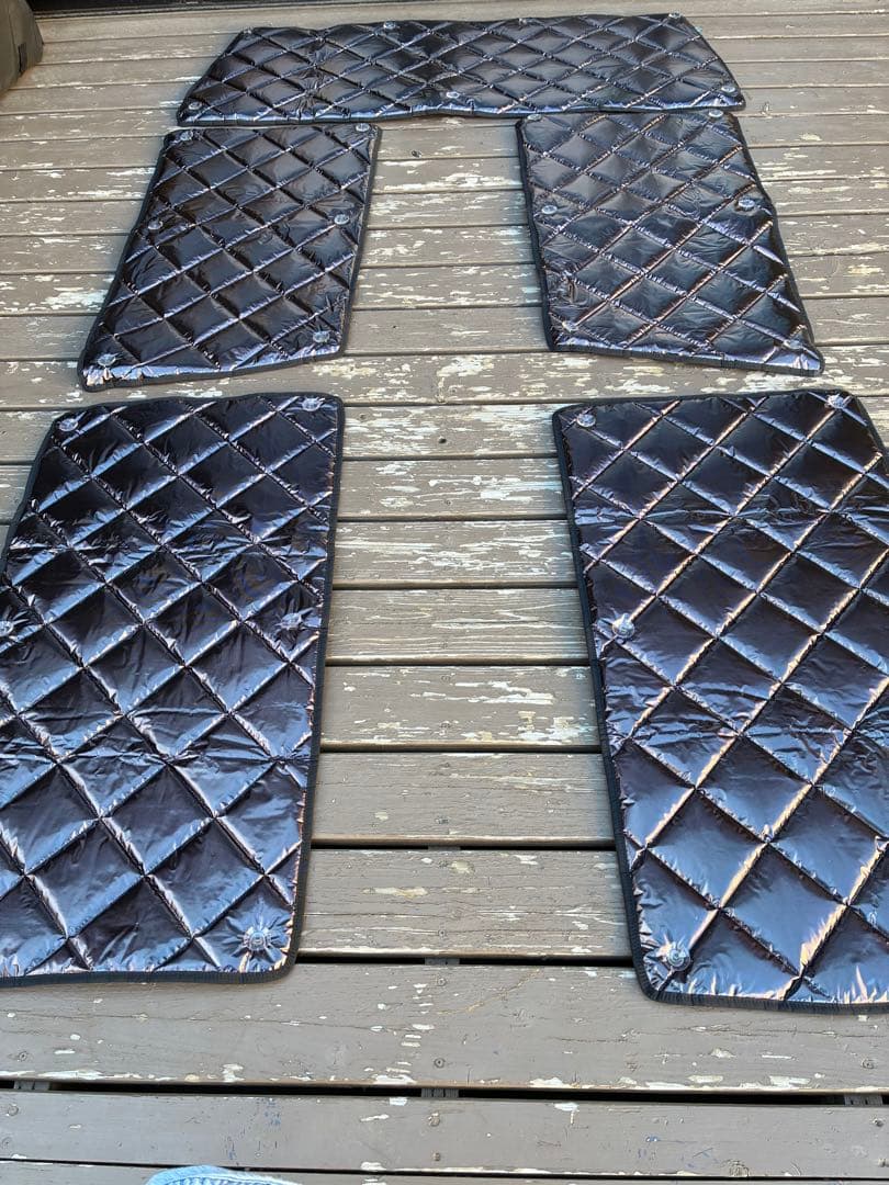 シボレー アストロ 車内リア用キルティング マルチシェード サンシェード