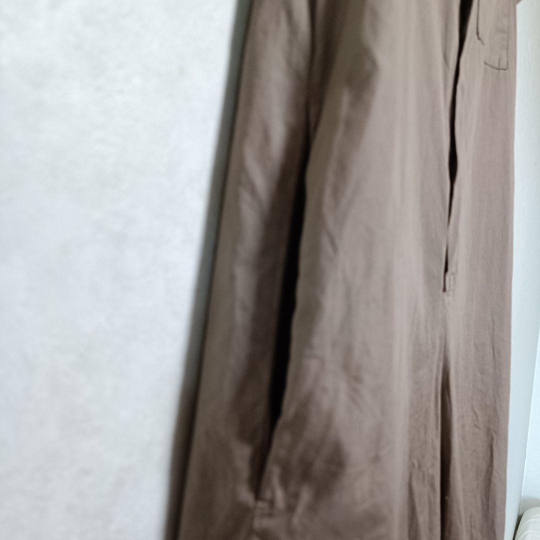 美品♪エイトン COTTON LAWN FLARED JUMPSUITベージュ