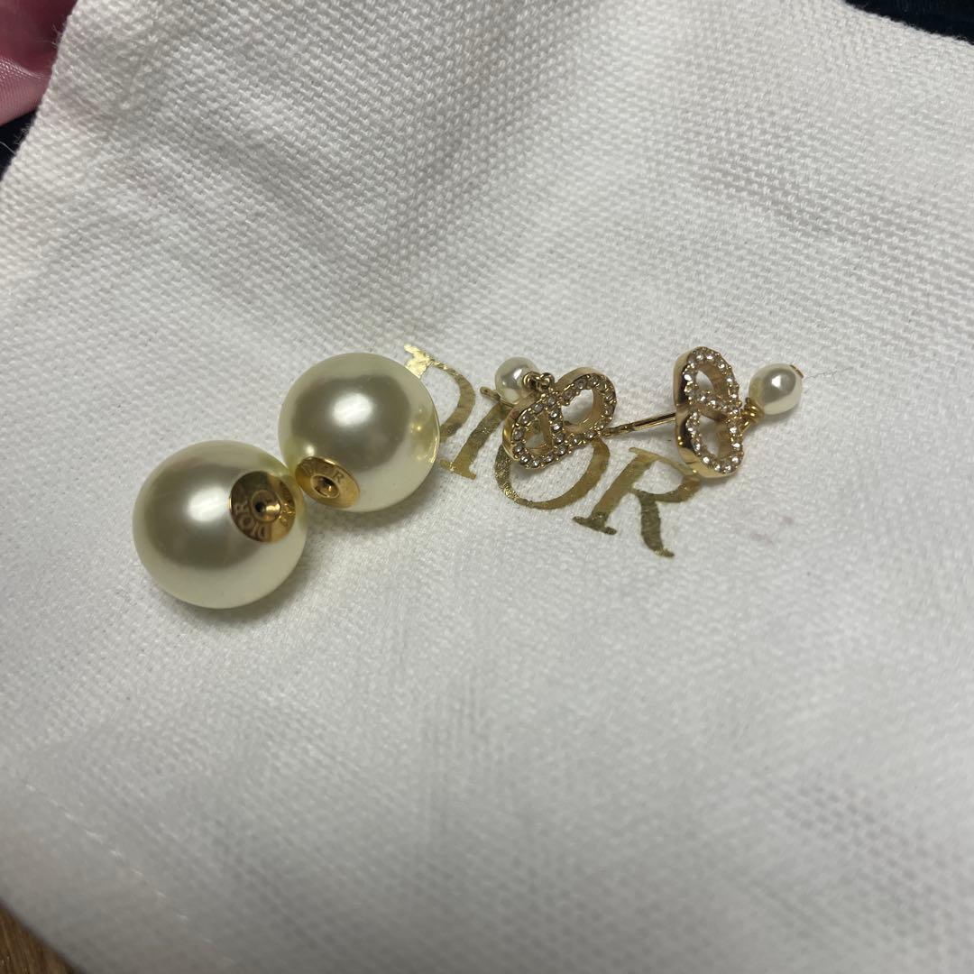 Dior Tribales パール ピアス ディオールトライバル
