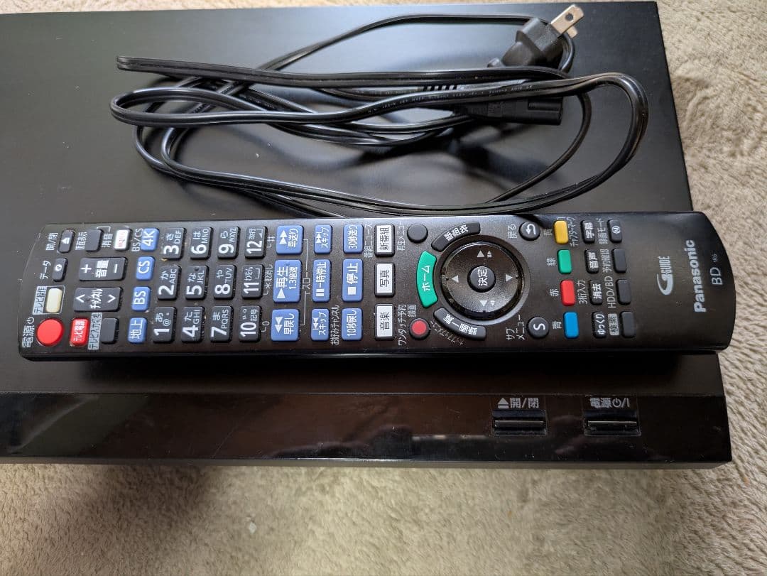 Panasonic DMR-SCZ2060 ブルーレイレコーダー