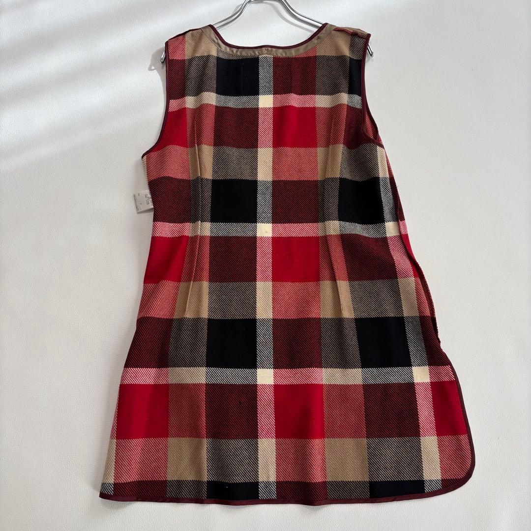 ブルーレーベルクレストブリッジ XLサイズ トレンチコート ライナー チェック