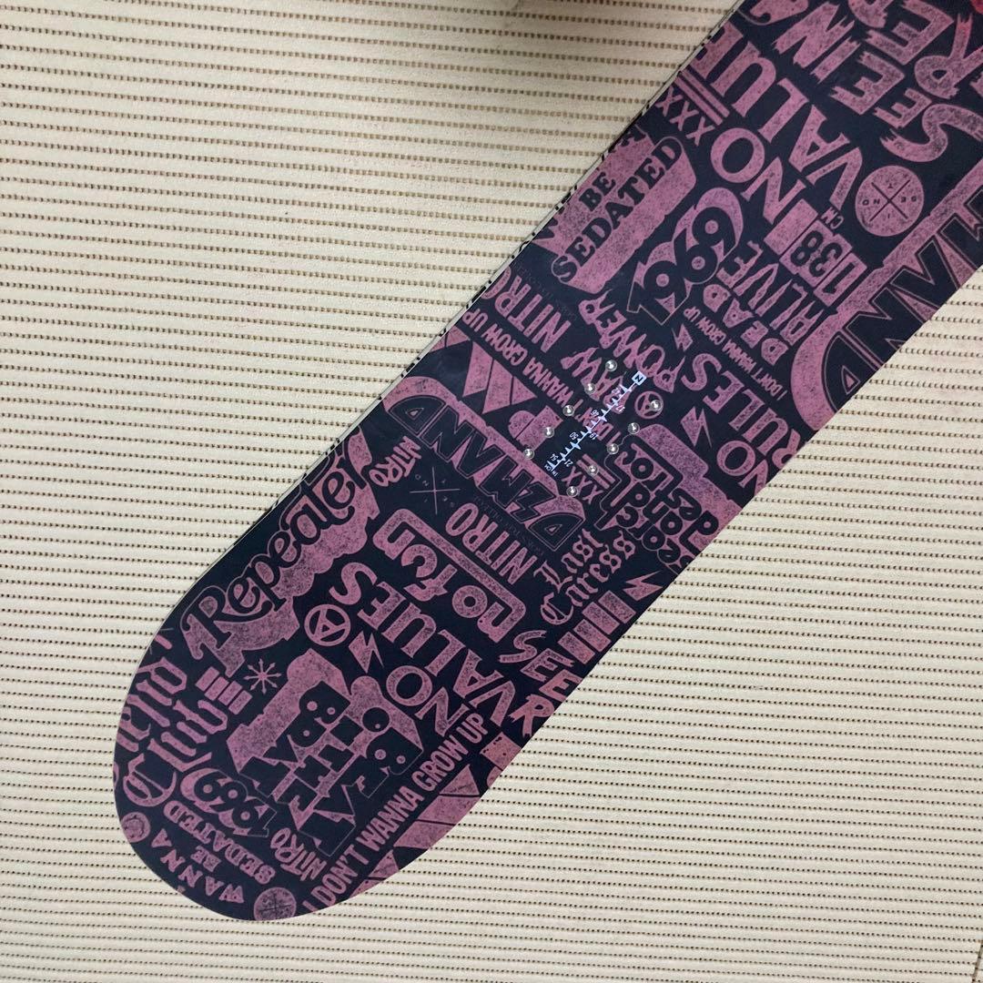 NITRO ナイトロ CAM-OUT カムアウト　CAMBER 138cm