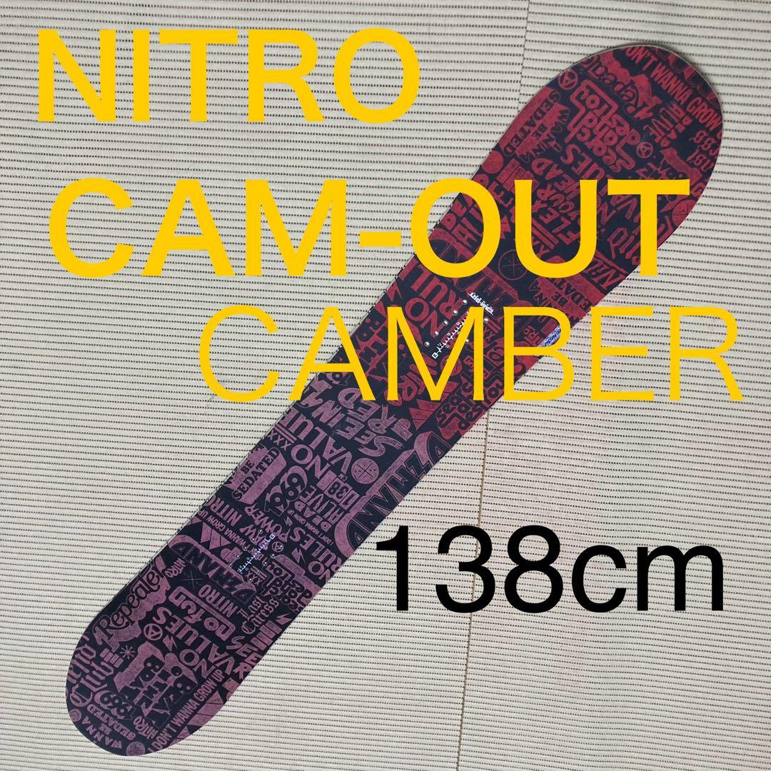 NITRO ナイトロ CAM-OUT カムアウト　CAMBER 138cm