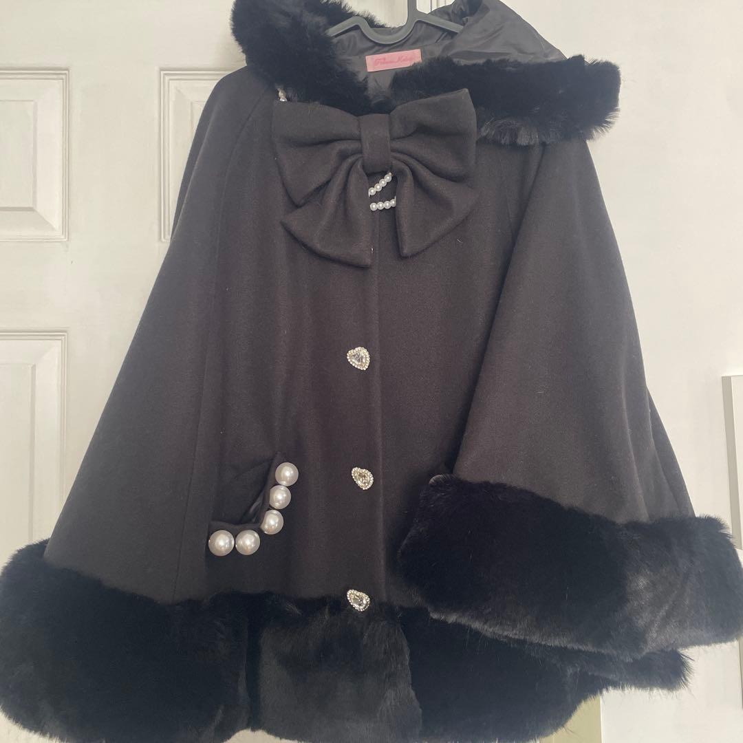 MA*RS ベルト付き ケープ コート ブラック 量産型 地雷系