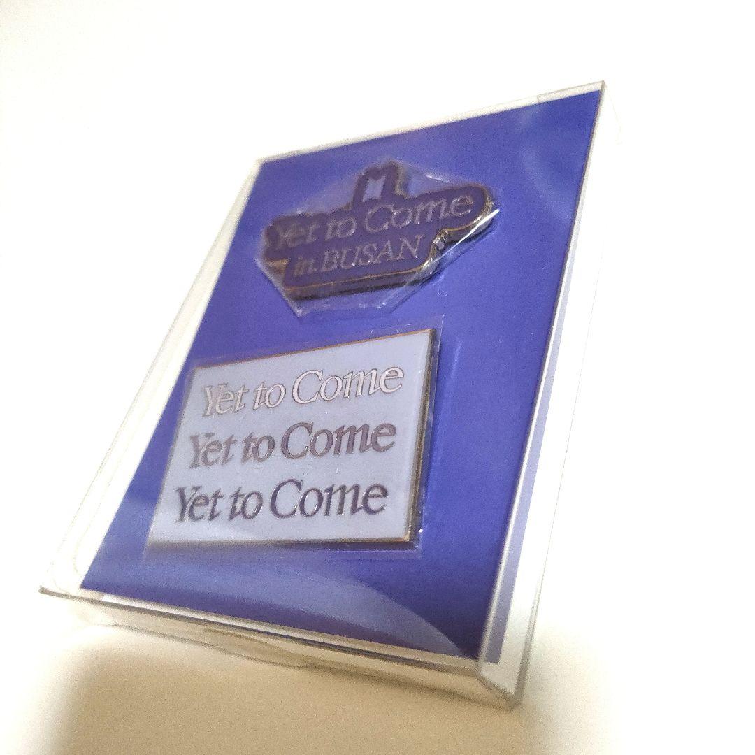 釜山コンサート　BTS Yet to come グッズ　ピンバッジ　パーカー