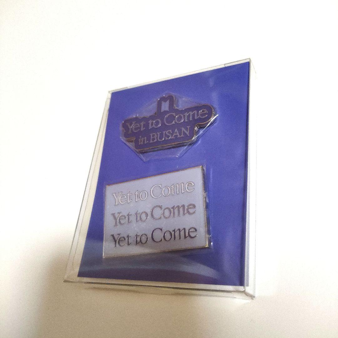 釜山コンサート　BTS Yet to come グッズ　ピンバッジ　パーカー