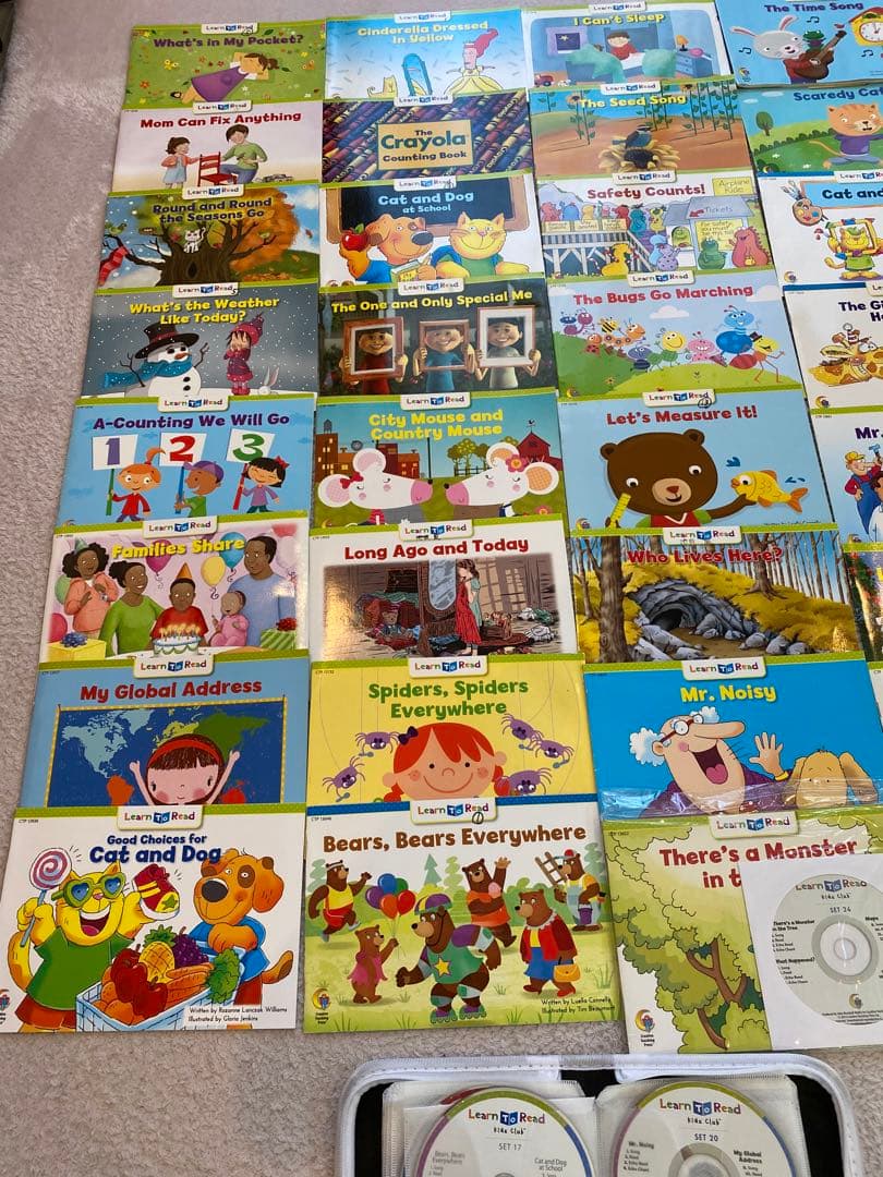 Learn To Read レベル2 ⚫︎４８冊&CD CTP絵本