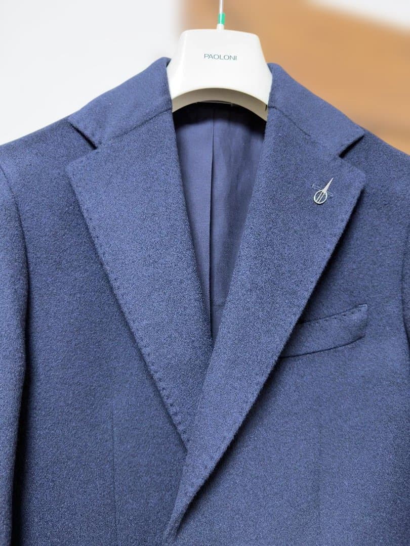 PAOLONIブランドLEON別注 ウールカシミヤチェスターコート