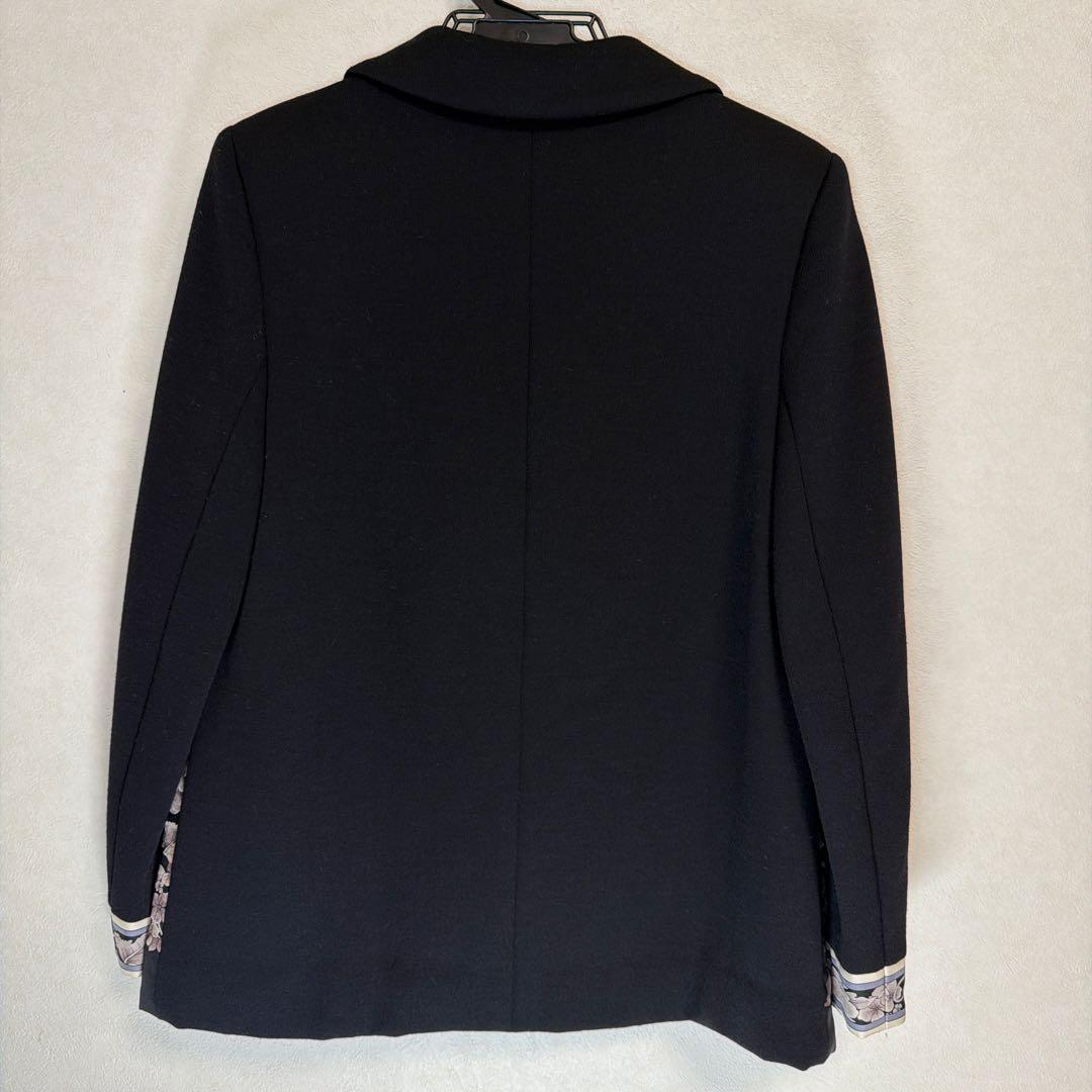 Leonard レオナール 綿入り シルクウール ジャケット Lサイズ