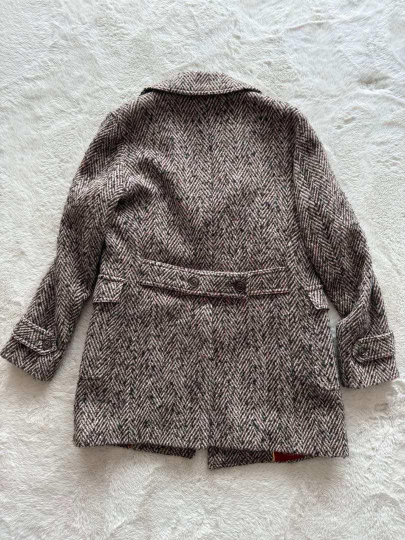 L・B・M 1911/ CAR COAT ウールメンズコート ボルドー / 46