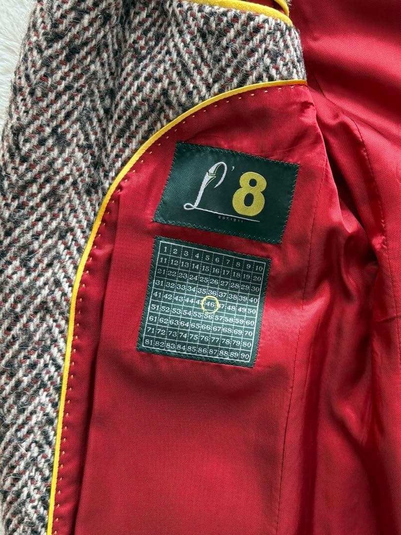 L・B・M 1911/ CAR COAT ウールメンズコート ボルドー / 46