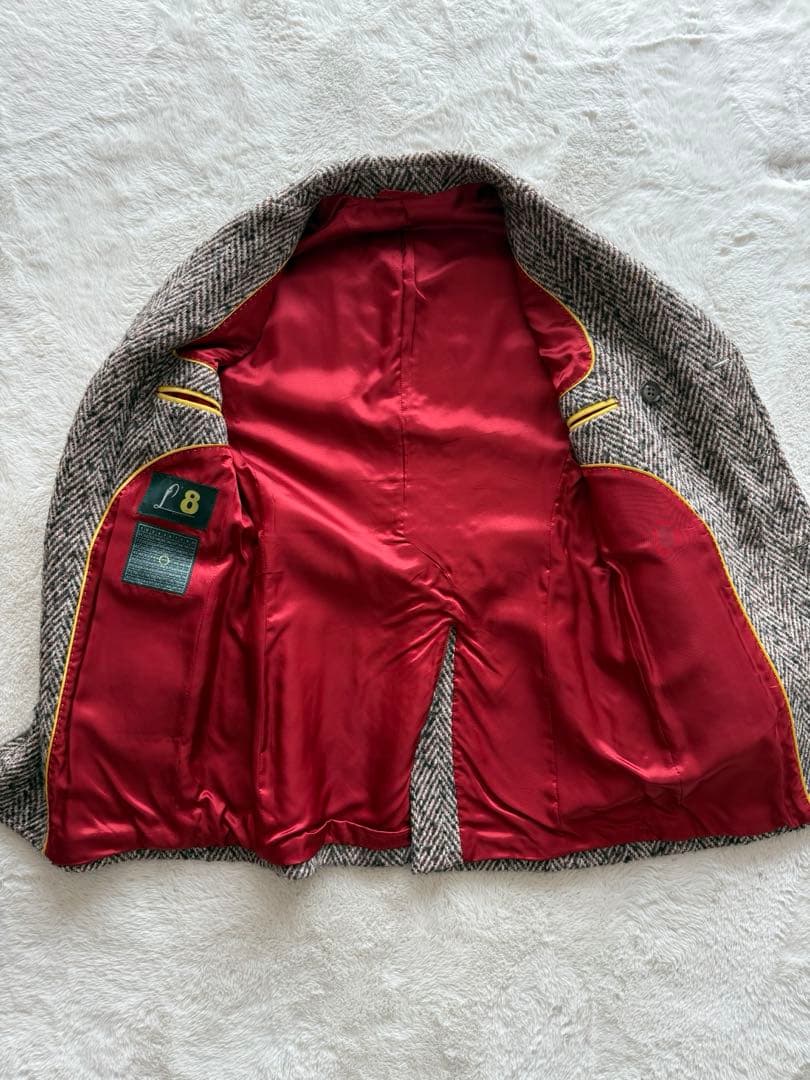 L・B・M 1911/ CAR COAT ウールメンズコート ボルドー / 46