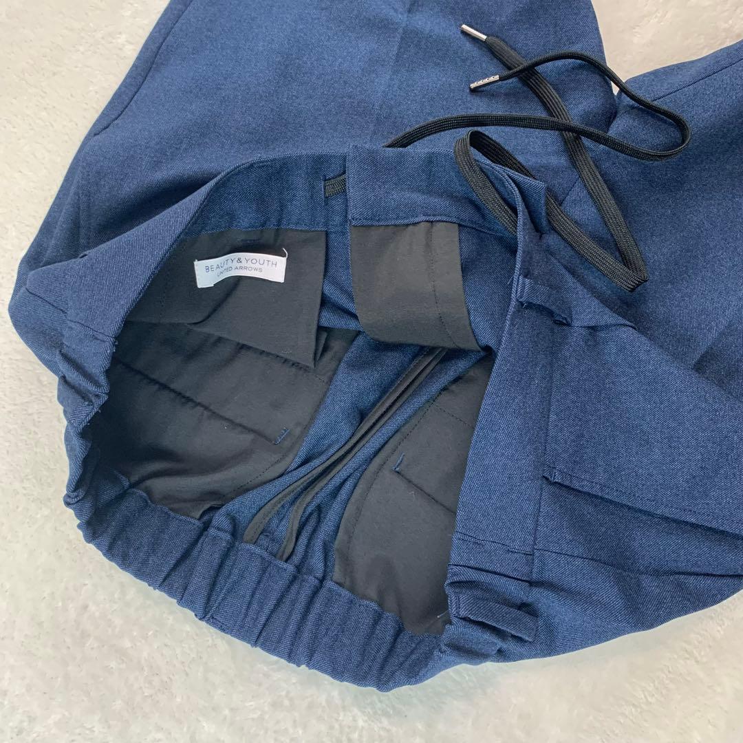 美品　ユナイテッドアローズ スーツ 上下　ストレッチ 洗える ネイビー L