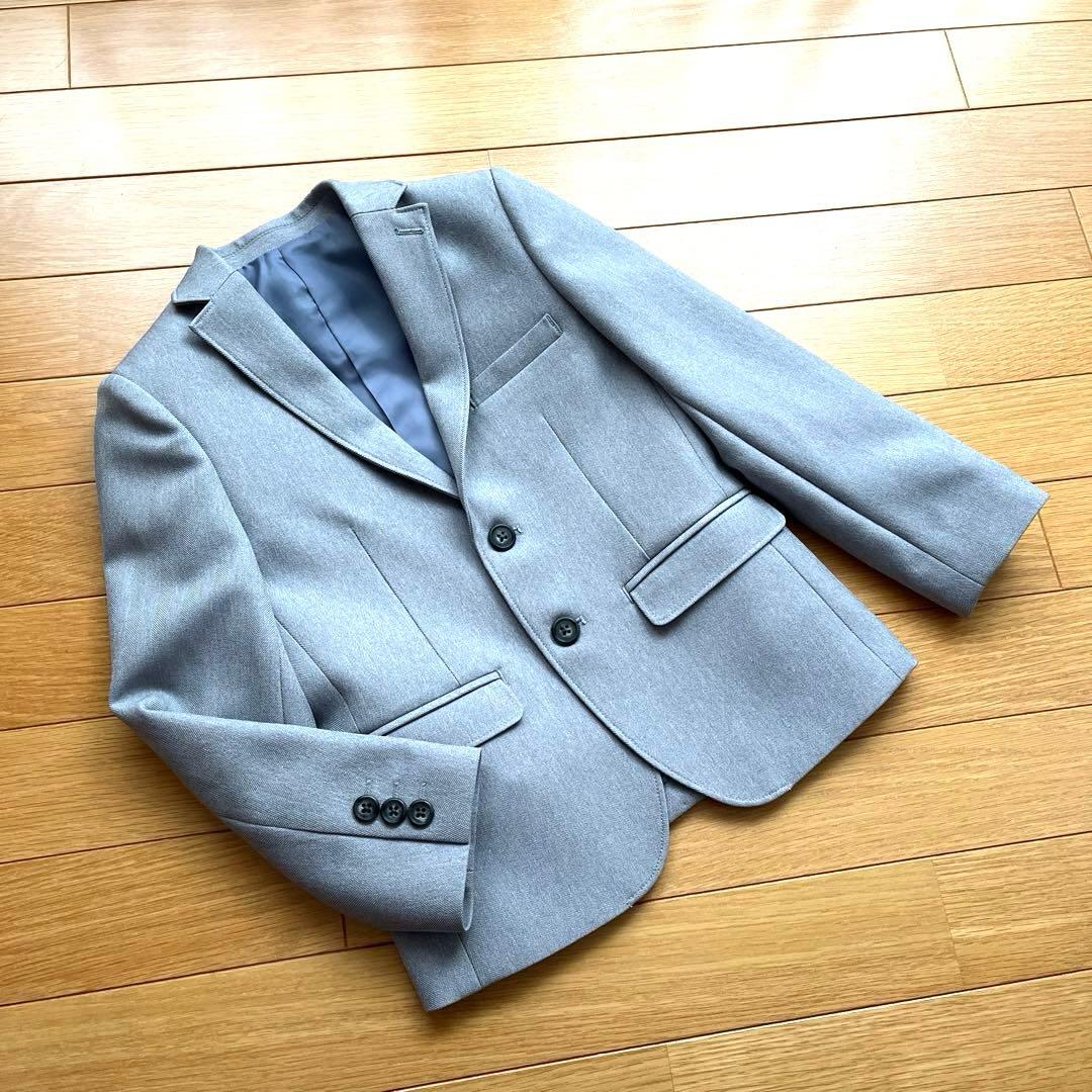 【petit main】グレー男の子スーツセット　120size