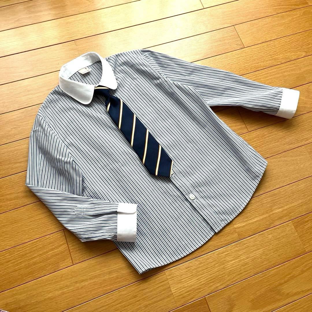 【petit main】グレー男の子スーツセット　120size