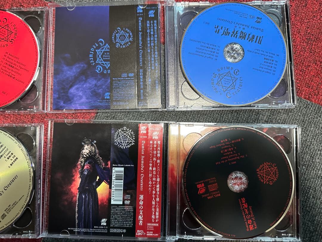 Damian hamada's Creatures セット 初回盤 おまけ付き