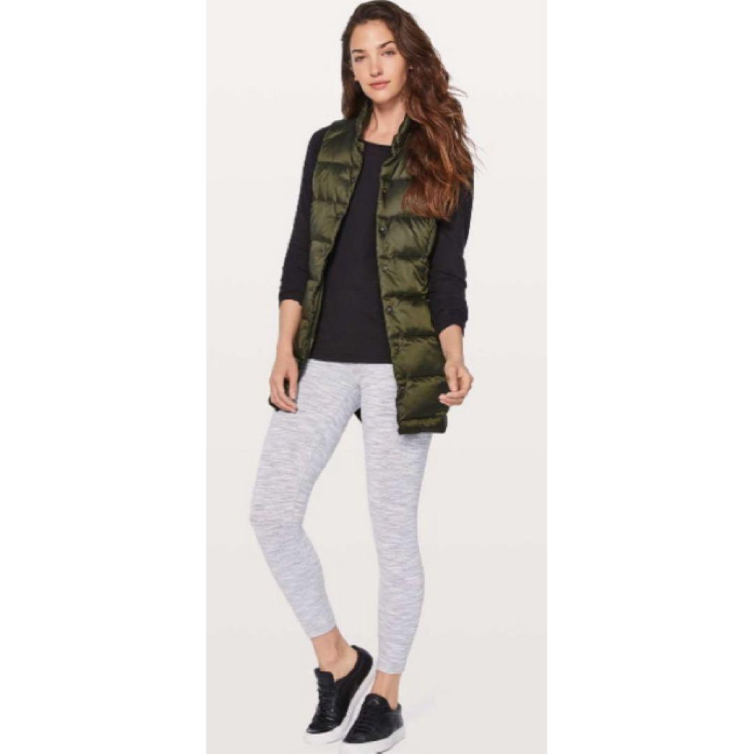 ルルレモン　ダウンベスト　ロング　2