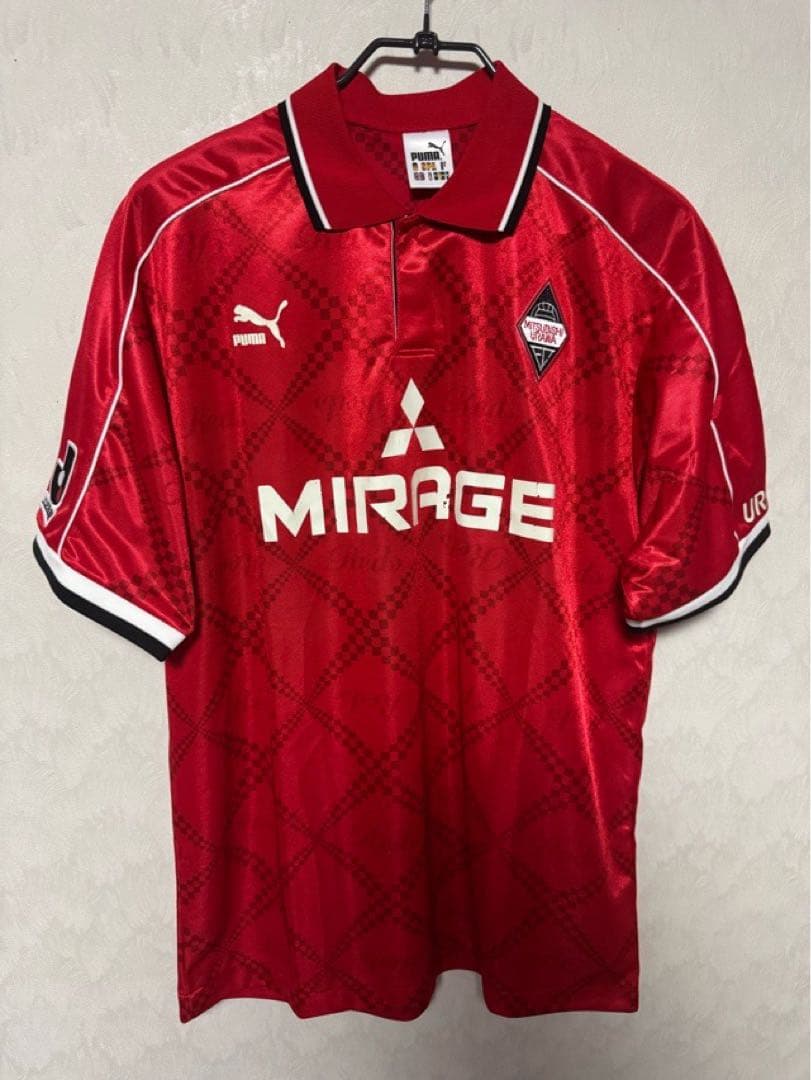 浦和レッズ ユニフォーム 98年 PUMA プーマ XOサイズ MIRAGE