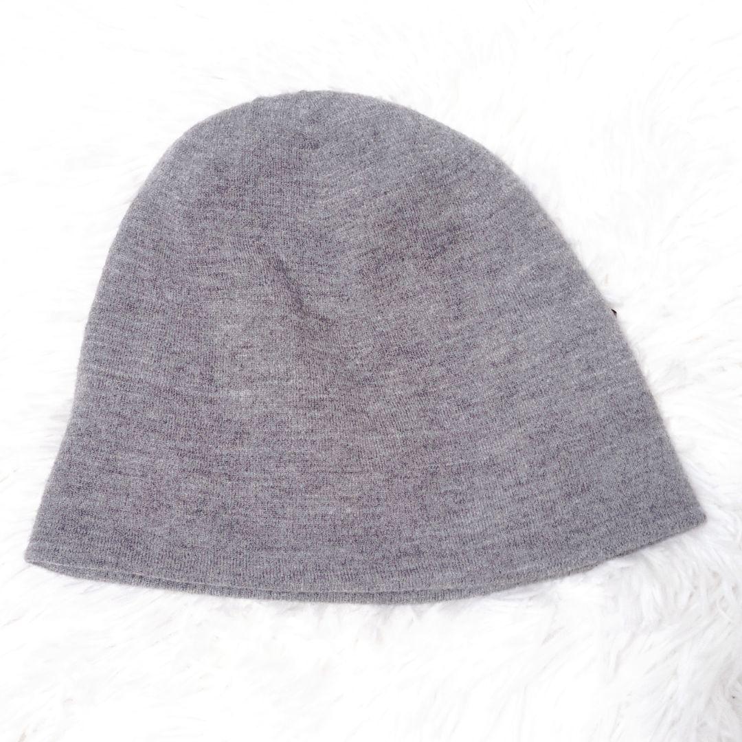 2025年 完売品✨AP STUDIO ソフトリブビーニー ニット帽 グレー