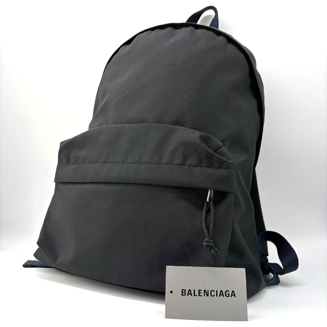 16738✨美品✨バレンシアガ ウィール バックパック リュックサック ブラック